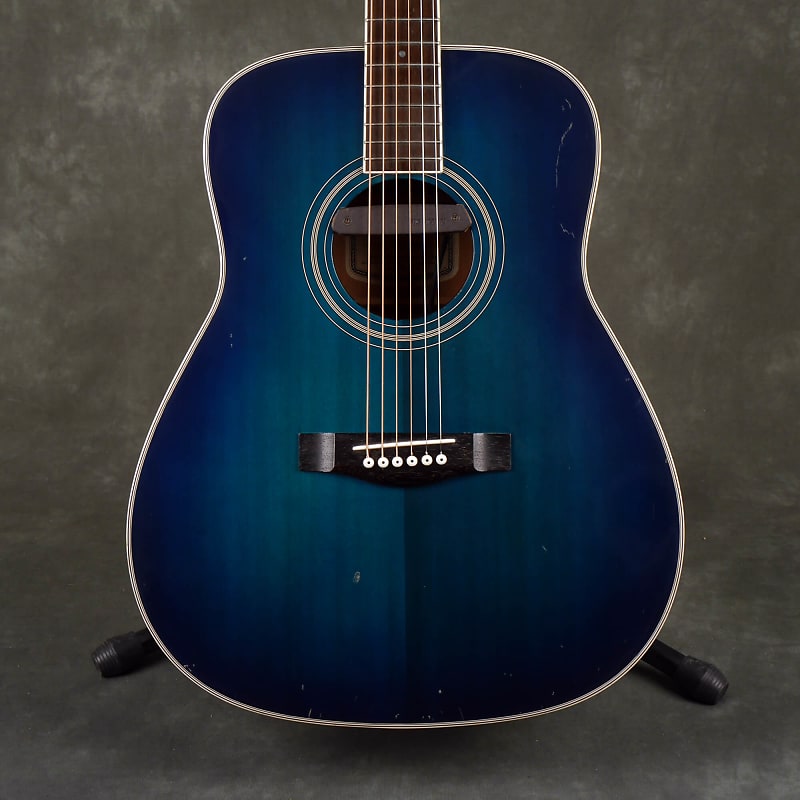 Yamaha FG-422 OBB Acoustic Guitar - Oriental Blue Burst - 2nd Hand