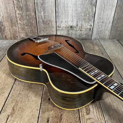Gibson L-7 Archtop Crack and Repair Free 1949 - Cremona Brown Sunburst image 10