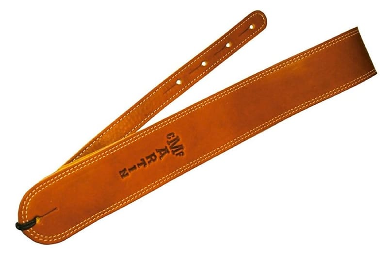 Martin Ball Glove Leather and Suede Guitar Strap - Brown image 1