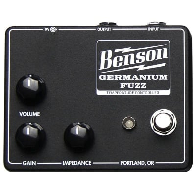 Benson Germanium Fuzz Black v2 for sale