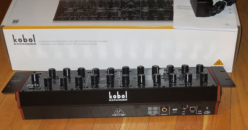 Behringer Kobol Expander w/ rack ears, original box, manual