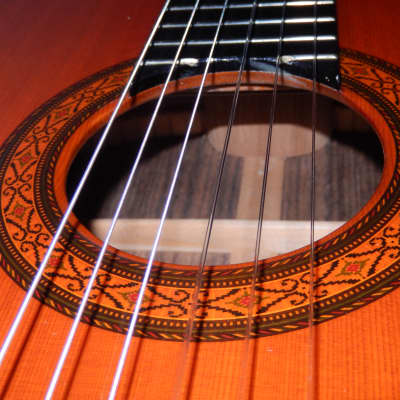 MADE IN 1972 BY TAKAMINE UNDER MASARU KOHNO SUPERVISION - MAJESTIC ARANJUEZ No5 - CLASSICAL CONCERT GUITAR image 9