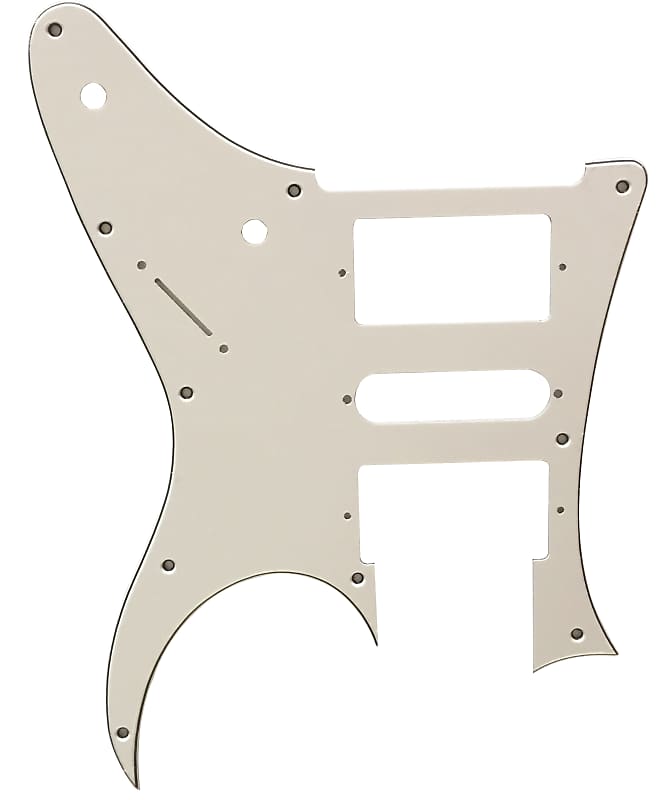 For Ibanez 3-Ply RG 350 EX Style Guitar Pickguard Scratch Plate, White image 1