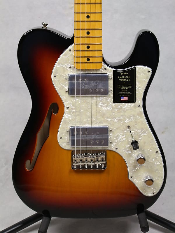 Fender American Vintage II '72 Telecaster Thinline | Reverb