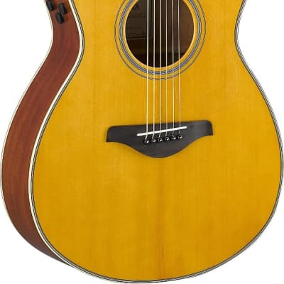Yamaha TransAcoustic FS-TA VT Acoustic/Electric Guitar, Vintage Tint image 2