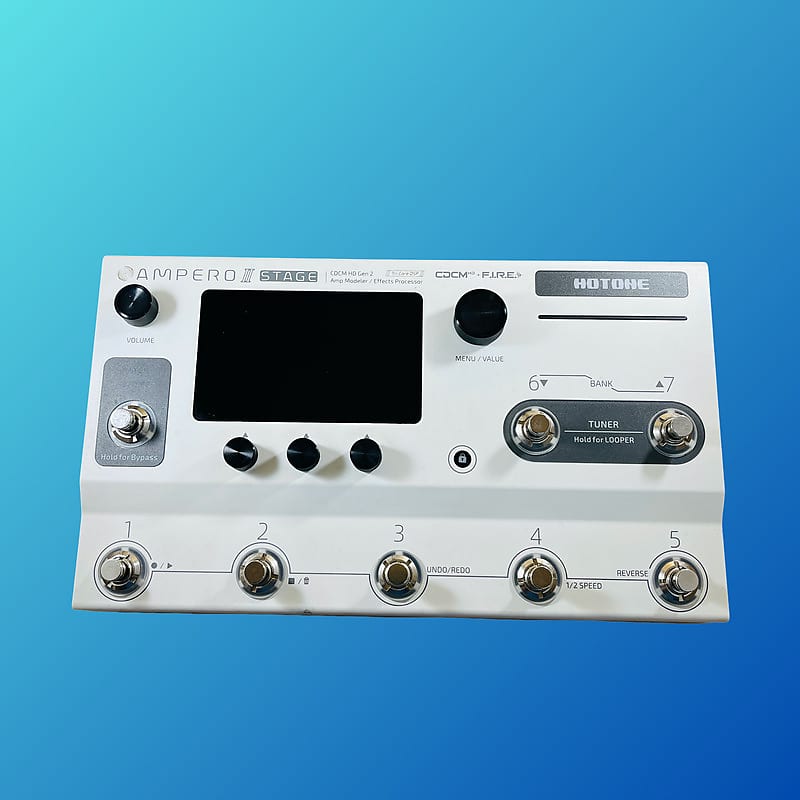 hotone ampero Ⅱ stage 【USED】 Hotone Ampero II Stage | Reverb