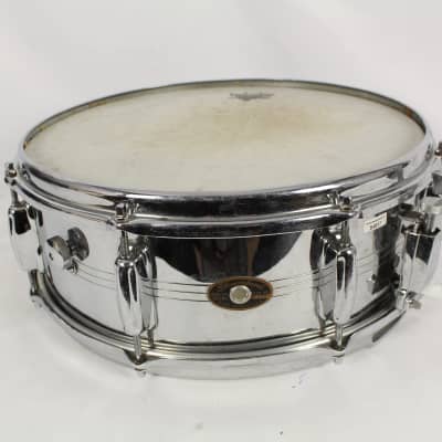 Slingerland Sound King Gene Krupa 8 Lug Chrome Snare Drum 5" x 14" image 2