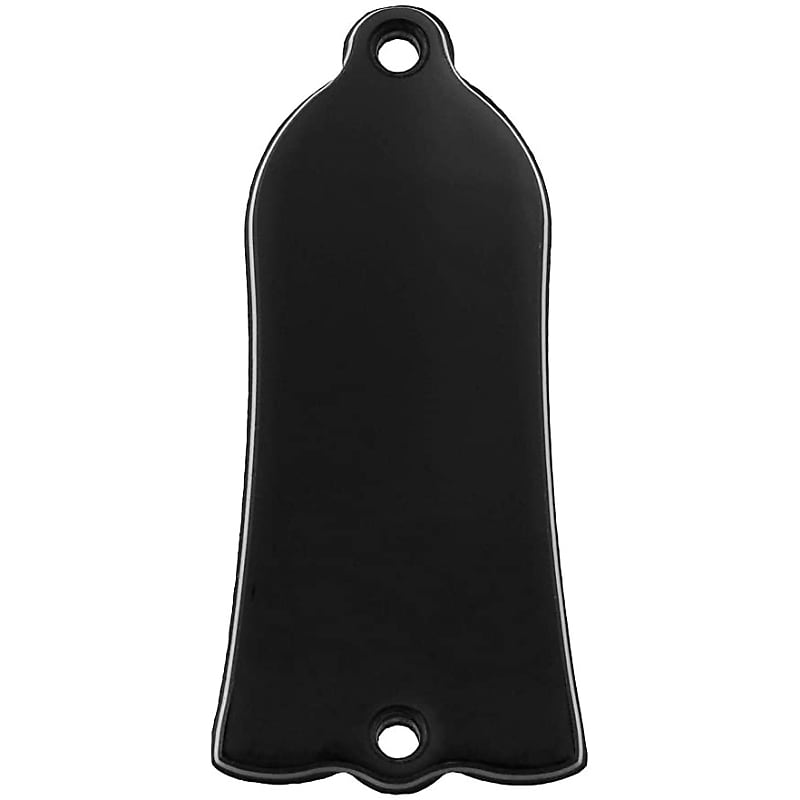 TC-BF 1-Ply Black Epiphone Style Guitar Fish Truss Rod Cover