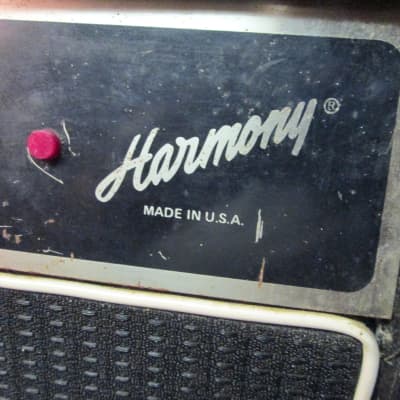 HARMONY late 70s vintage solid state amp combo amplifier w/ tremolo 1979 image 2