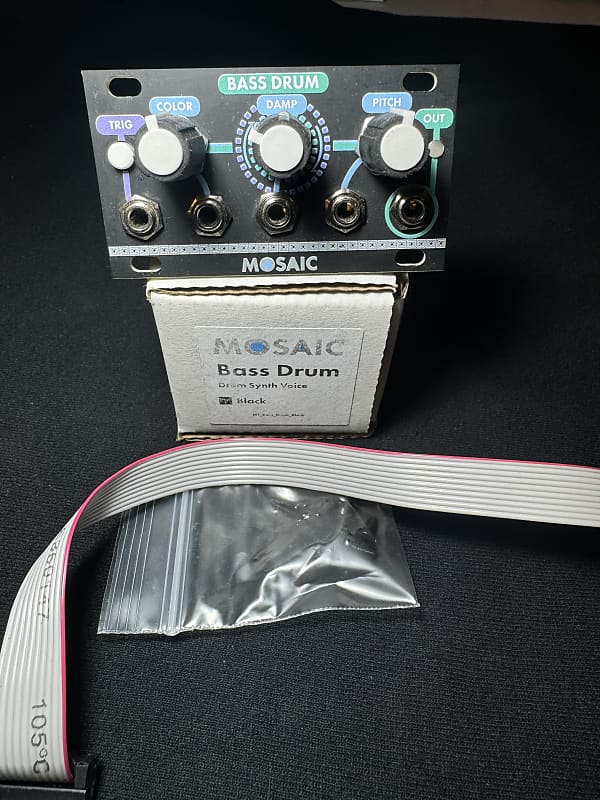 Mosaic Bass Drum- 1U Intellijel 2020s - Black | Reverb