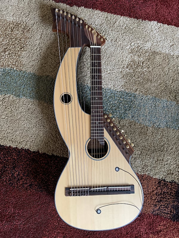 21 string shop harp guitar