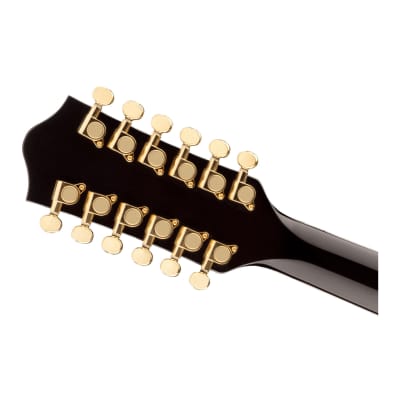 Gretsch G5422G-12 Electromatic Classic Hollow Body Double-Cut 12-String Guitar with Gold Hardware and Laurel Fingerboard (Right-Handed, Single Barrel Burst) image 6