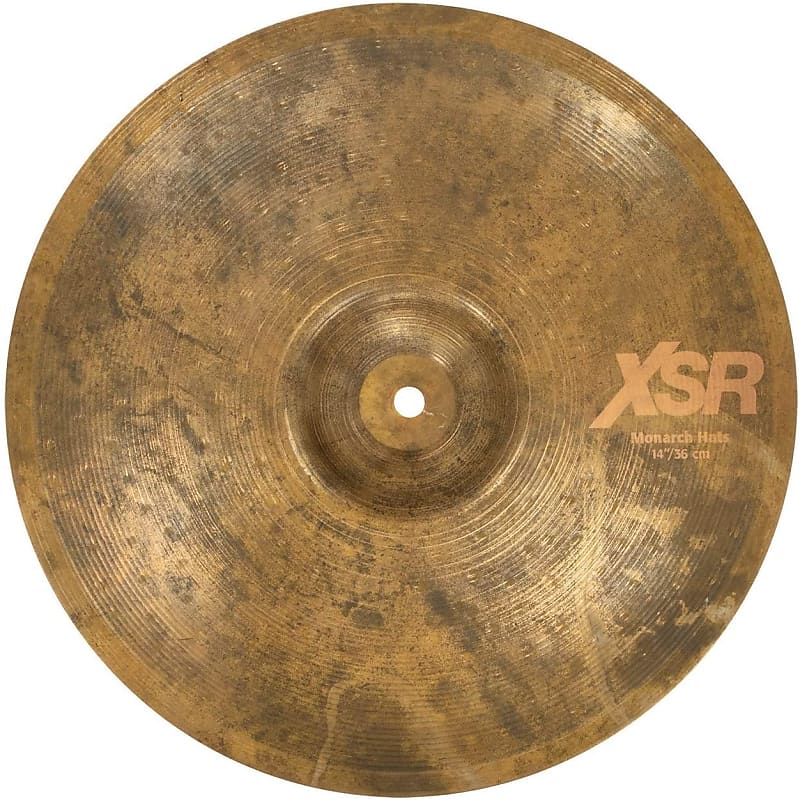 Sabian XSR 14" Monarch Hi-Hat Cymbals (XSR1480MH) image 1