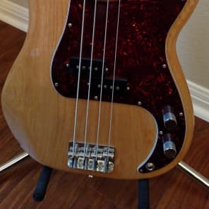 Fender FSR Standard Precision Bass MIM Special Edition Natural Ash Excellent! image 2