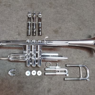 Getzen Capri c1973-4 Vintage Silver Trumpet In Nearly Mint Condition image 10