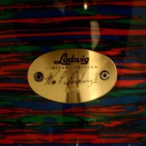 Ludwig Limited Edition 2000 Psychedelic Red - #24 (Comes with free cases) image 3