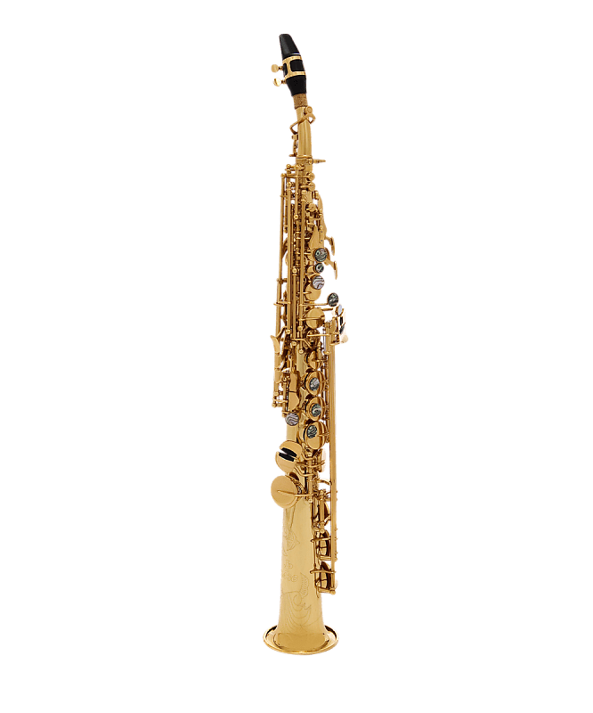 John Packer JP043G Key of Bb Soprano Saxophone w/Case, Mouthpiece, Cap, Ligature & Sling image 1