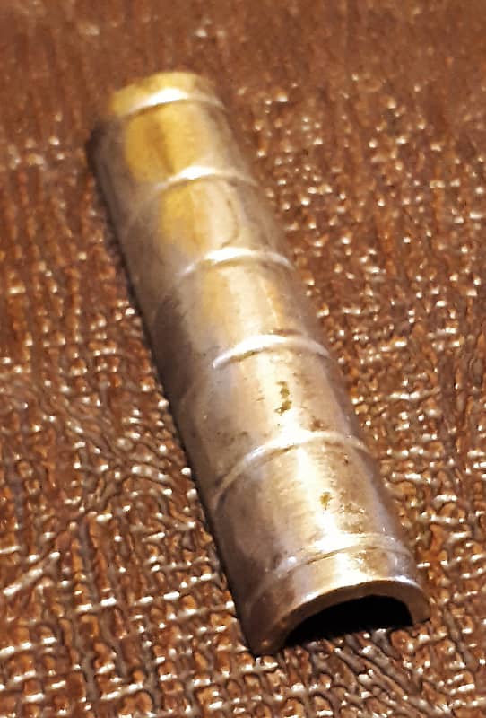 1930s Parlor Guitar Nut Riser metal slide blues Reverb