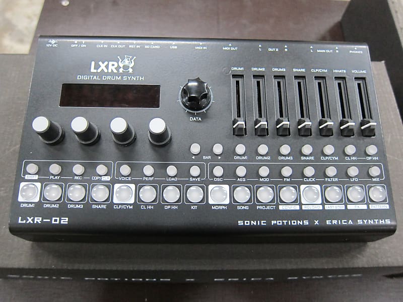 Erica Synths LXR-02 Digital Drum Synthesizer | Reverb Brazil