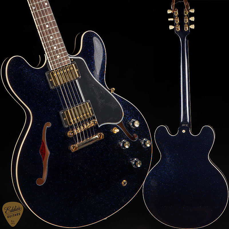 Gibson Custom Shop Made 2 Measure 1959 ES-335 Reissue Gloss Brunswick Blue image 1