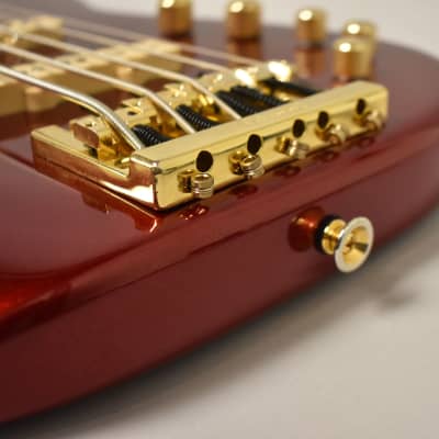 2022 Charvel Pro-Mod San Dimas 5-String Bass JJ V Candy Apple Red w/OHSC image 11