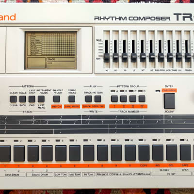 Roland TR-707 Rhythm Composer 1985 - White