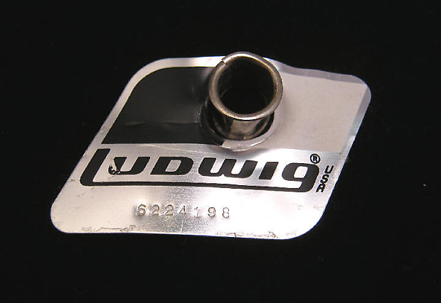 Ludwig Rocker Drum Badge w Grommet Reverb