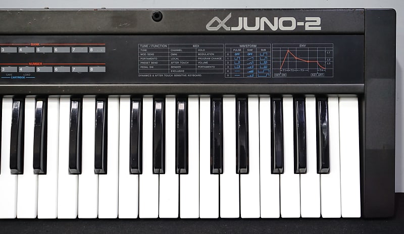 Roland Alpha Juno-2 Vintage Polyphonic Synthesiser - Faulty