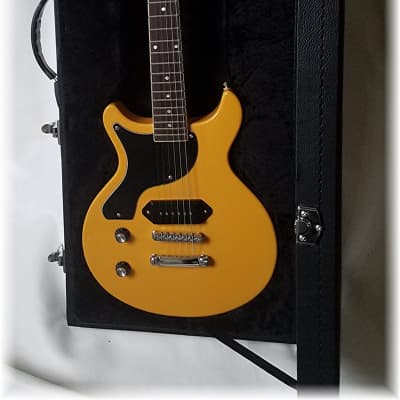 LP junior + vintage vibrato in TV Yellow. Last one. By Dillion image 10