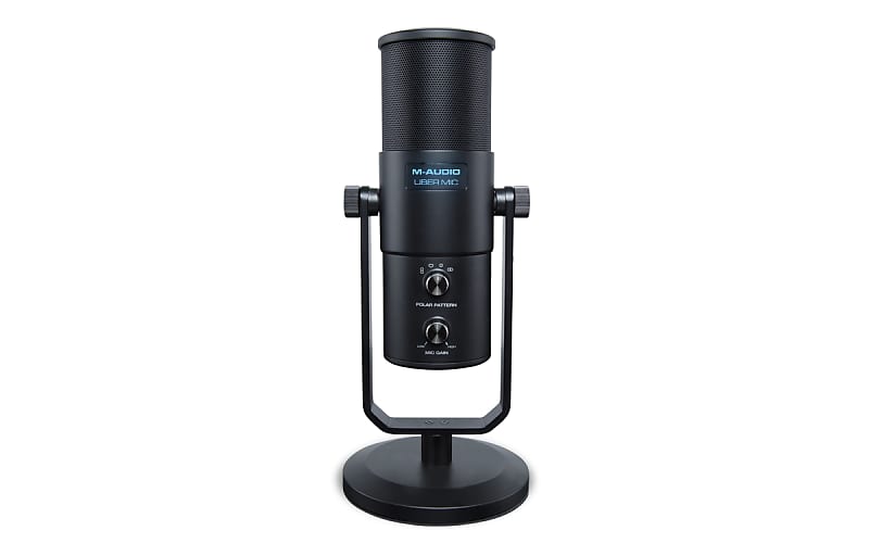 M-Audio Uber Mic - Professional USB Microphone with Headphone Output image 1