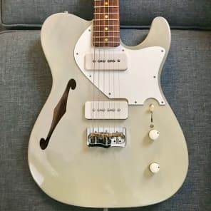 *Make Offer* Rohlack Curvy Thin Catalina T 2018 Antique Blonde + Lollar P90 image 11
