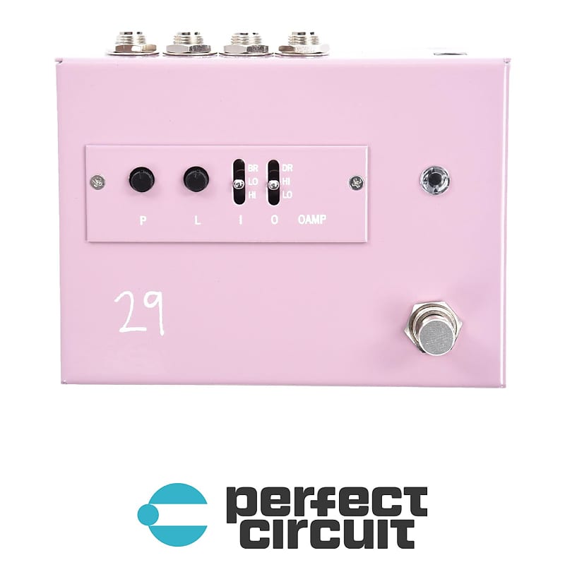 29 Pedals OAMP Output AMPlifier Buffer Pedal Reverb