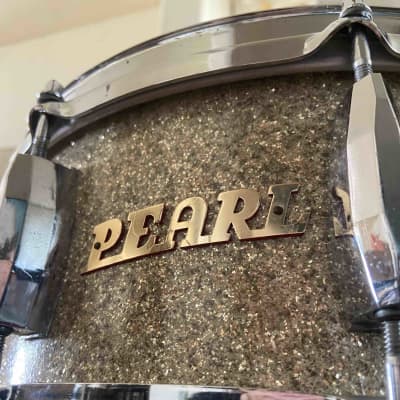 Pearl 5.5x14 Snare Drum Ginger Glitter 1960s image 1