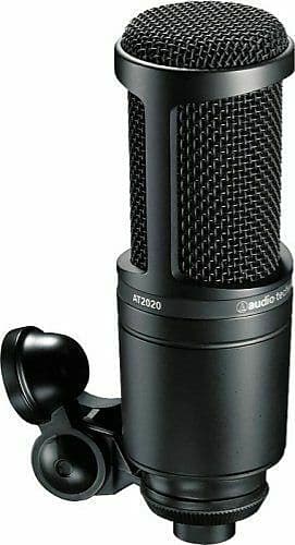 Audio-Technica AT2020 Cardioid Condenser Microphone | Reverb