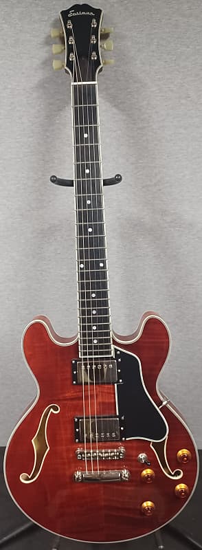 Eastman T484 Thinline Archtop with Hard Shell Case image 1