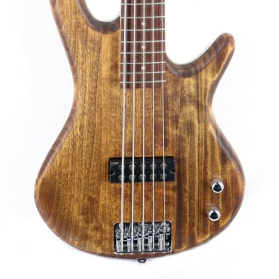 Ibanez GIO GSR105EX 5-String Electric Bass - Mahogany Oil image 1