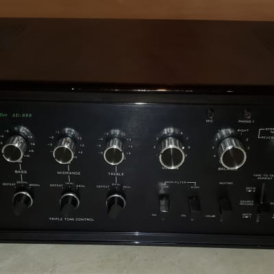 Sansui AU-999 Integrated Amplifier - Recapped, Transistors