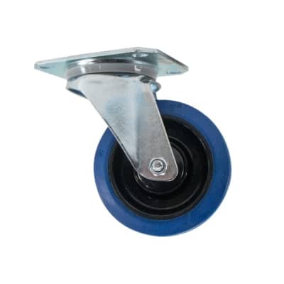 OSP ATA-BLUE-4 Premium 4" Rubber Caster for ATA Cases and Racks ACX image 1