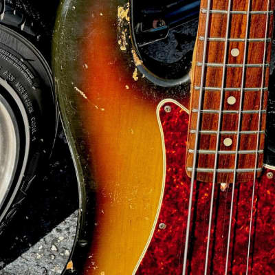 Fender Precision Bass 1969 - a very cool all original uncirculated P Bass ready to rock the house ! image 11
