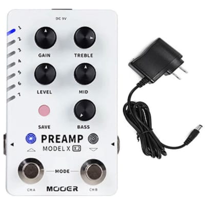 Mooer Preamp X2 + Power Supply image 2