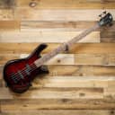 Open Box Spector LG4CLSAMBC Legend 4 Classic 4-String Bass Black Cherry Figured