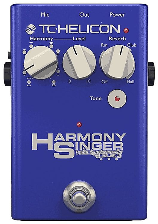 TC-Helicon Harmony Singer 2 Vocal Harmony and Reverb Pedal image 1