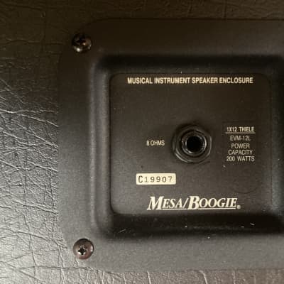 Mesa Boogie Boogie Series Thiele 19" Front-Ported 1x12" Guitar Speaker Cabinet 2010s - Various image 2