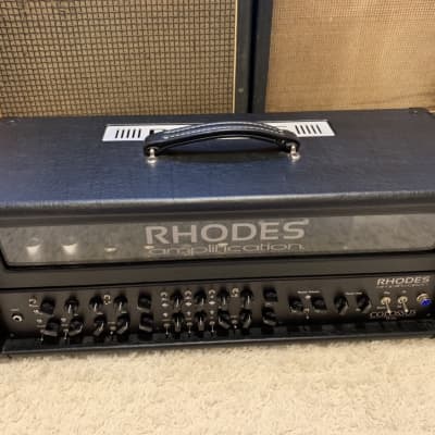 2013 KSR Rhodes Colossus H-100 - 4 channel amp.  Loaded. Footswitch, lit led panel, gemini, orthos image 3