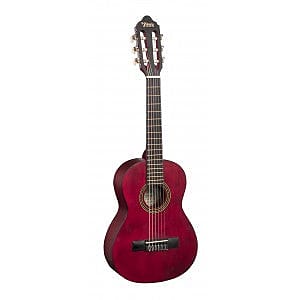 Valencia VC201TWR 200 Series | 1/4 Size Classical Guitar | Transparent Wine Red image 1
