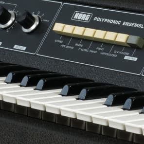 Korg PE-1000 Polyphonic Ensemble vintage synthesizer (serviced) image 14