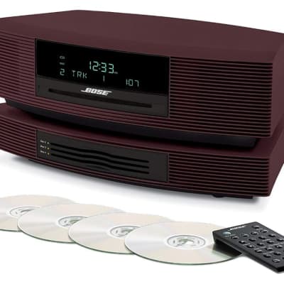 Bose Wave Music System III with Multi-CD Changer, Burgundy Limited Edition image 2