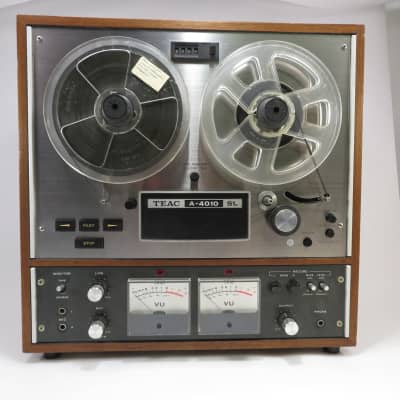 Teac A-4010 SL Reel To Reel Tape Deck With Rolling Stand (No Power Cord-Common), Ammo/Sporting Goods, Tools/Hardware, Electronics/Albums/Instruments,  Vintage Toys