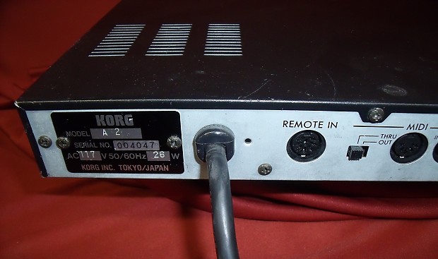 ギター KORG A2 KORG A2 Rackmount Multi-Effects Processor Vintage Guitar FX