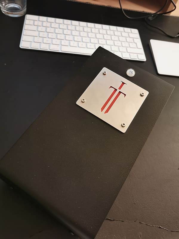 Stereo pedalboard Power Amplifier Ritter SHP 280 Watts Reverb